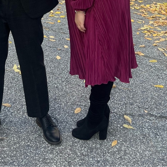 Black Over-the-Knee Boots - Picture 2 of 14